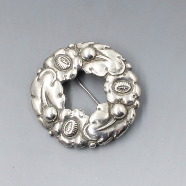 Bjorn Halvordersen 900 silver brooch